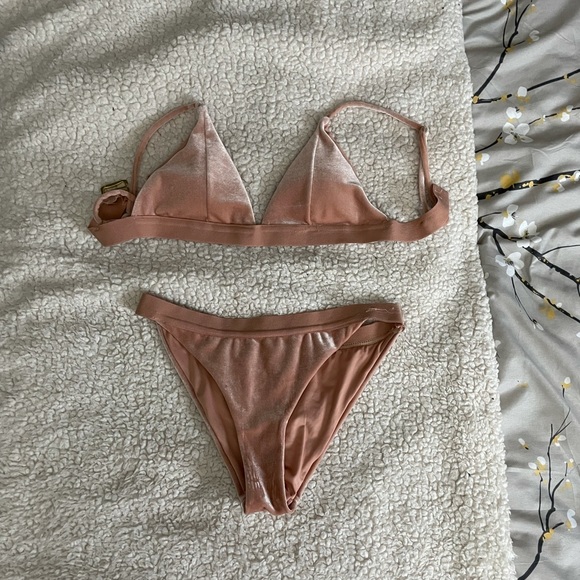 Velvet Bikini Set - Picture 1 of 5